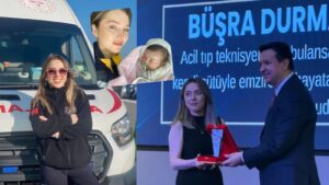 Ambulanstaki bebek için “Anne” oldu; Merhamet ve Emek Ödülünü aldı – Birlik Haber Ajansı