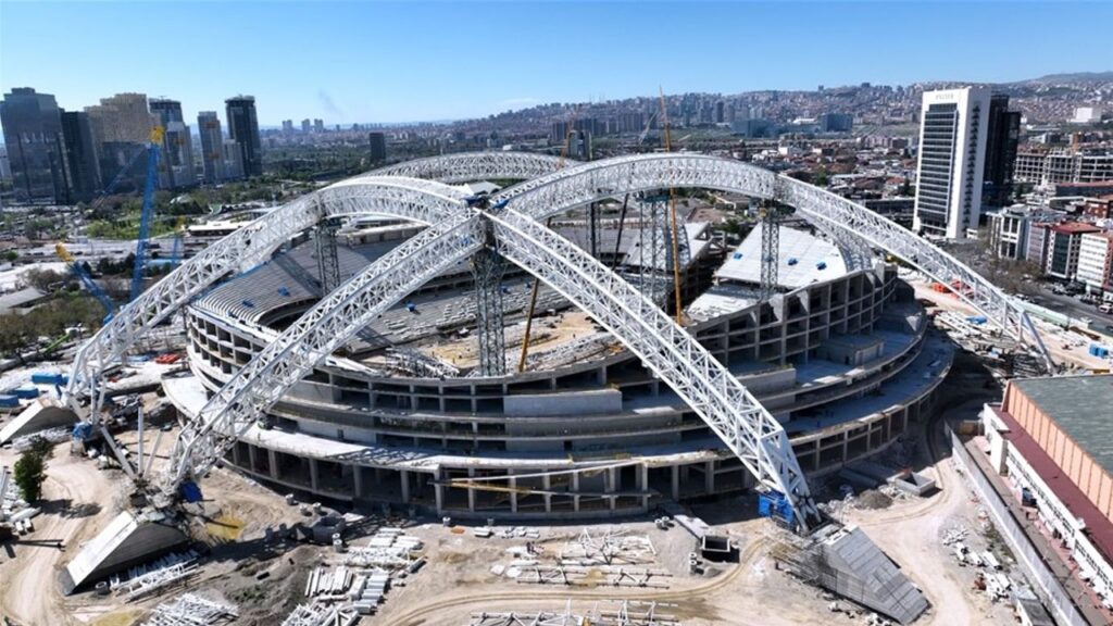 Başkentin Yeni Stadyumu Hızla Yükseliyor – Birlik Haber Ajansı