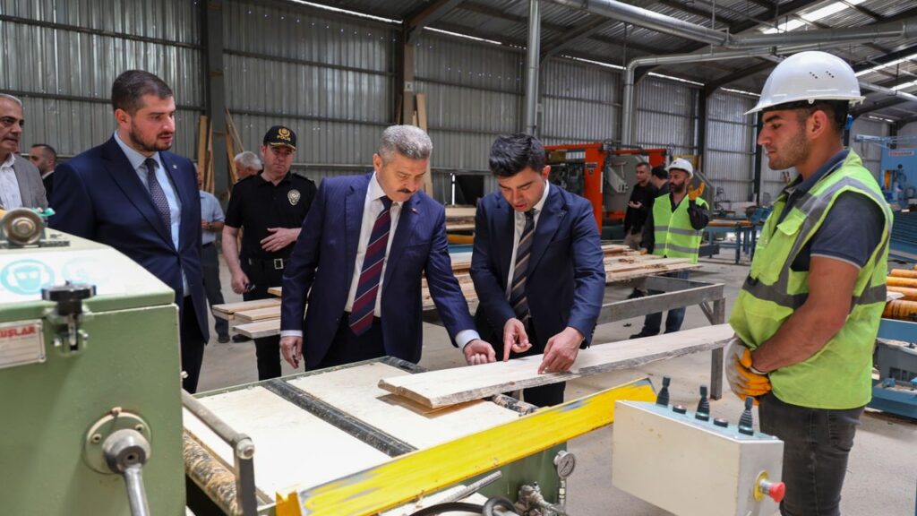 Vali Ergün, orman ürünleri tesisini inceledi – Birlik Haber Ajansı