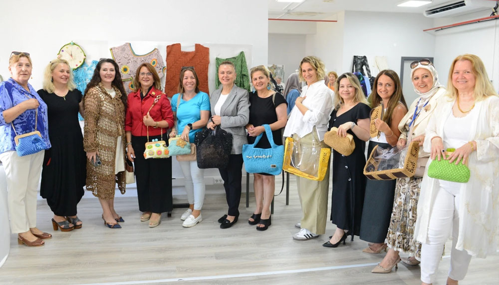 NİLSEM’de eğitim alan kadınların el becerileri beğeni topladı – Birlik Haber Ajansı