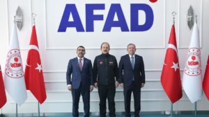 Kars Valisi Ziya Polat ve Milletvekili Adem Çalkın, AFAD Başkanı Pehlivan’ı ziyaret etti – Birlik Haber Ajansı