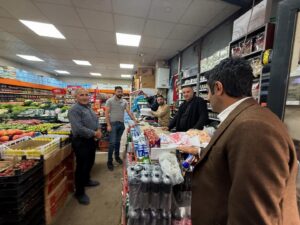 Kaymakam Enis Aslantatar’dan bayram öncesi esnaf ziyareti – Birlik Haber Ajansı