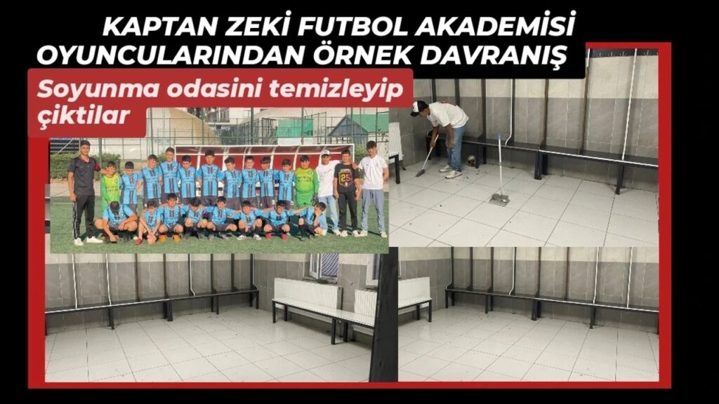 Kaptan Zeki Futbol Akademisi oyuncularından örnek davranış – Birlik Haber Ajansı