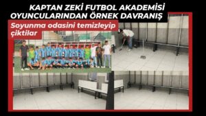 Kaptan Zeki Futbol Akademisi oyuncularından örnek davranış – Birlik Haber Ajansı