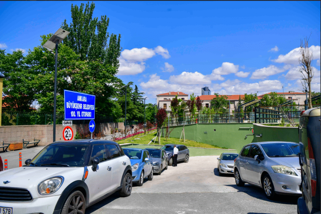 Üstü park altı otopark: Ulus 100. Yıl Kapalı Otoparkı açıldı – Birlik Haber Ajansı