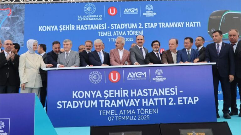Konya’ya yeni tramvay hattı – Birlik Haber Ajansı