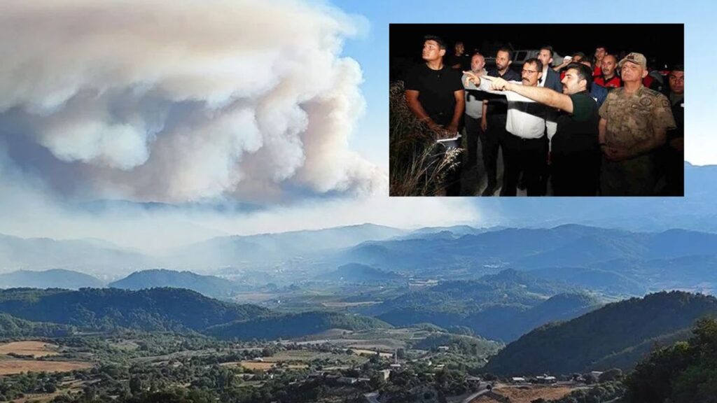 Suriye'deki yangın sınıra yaklaştı