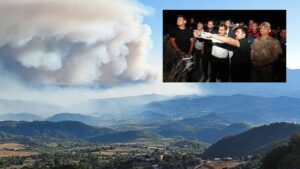 Suriye'deki yangın sınıra yaklaştı