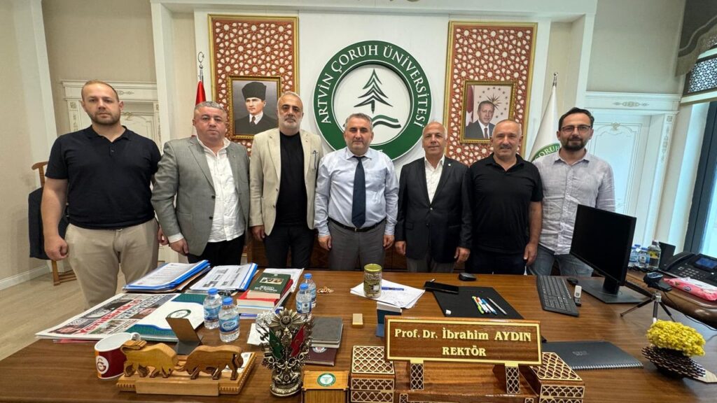 Artvin Ticaret Borsası’ndan, AÇÜ Rektörü Aydın’a ziyaret – Birlik Haber Ajansı