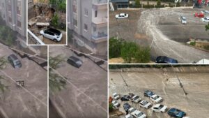 Ankara’da sağanak sele dönüştü: Alt geçitleri sel bastı, çatılar uçtu – Birlik Haber Ajansı