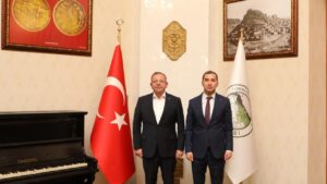 Kars Valisi Ziya Polat, Yargıtay Tetkik Hakimi Engin Şahin’i kabul etti – Birlik Haber Ajansı