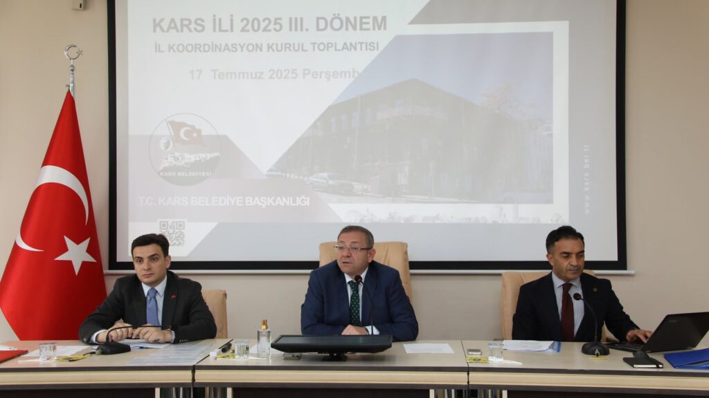 Kars İl Koordinasyon Kurulu 2025 Temmuz Ayı Toplantısı gerçekleştirildi – Birlik Haber Ajansı