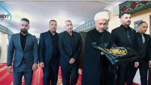 İmam Hüseyin’in (a.s) türbesinin sancağı Kars’a geliyor