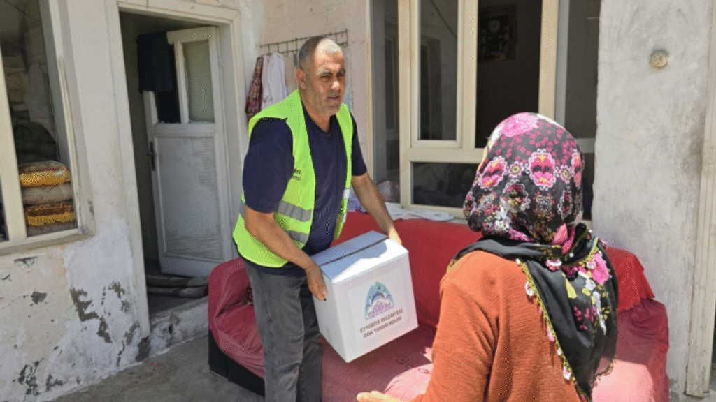 Eyyübiye’de 2000 haneye destek – Birlik Haber Ajansı