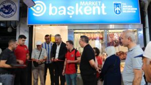Başkent Market’in 8. şubesi Tarihi Ulus Hali’nde açıldı – Birlik Haber Ajansı