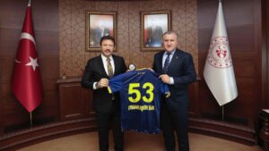 Ankaragücü Onursal Başkanı Yiğiner’den Gençlik ve Spor Bakanı Bak’a ziyaret – Birlik Haber Ajansı