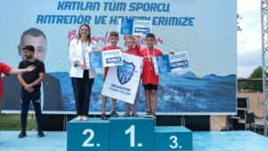 Körfezin iki yakası kulaçlarla birleşti – Birlik Haber Ajansı