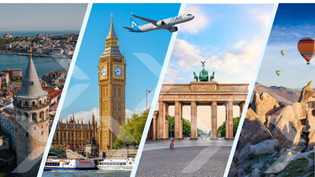 AJet’ten 9 ülkeye 9 euroya seyahat fırsatı – Birlik Haber Ajansı