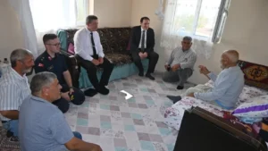 Kaymakam Türker’den Kore gazisine ziyaret – Birlik Haber Ajansı