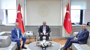 Ulaştırma ve Altyapı Bakanı Abdulkadir Uraloğlu’na Iğdır heyetinden ziyaret – Birlik Haber Ajansı
