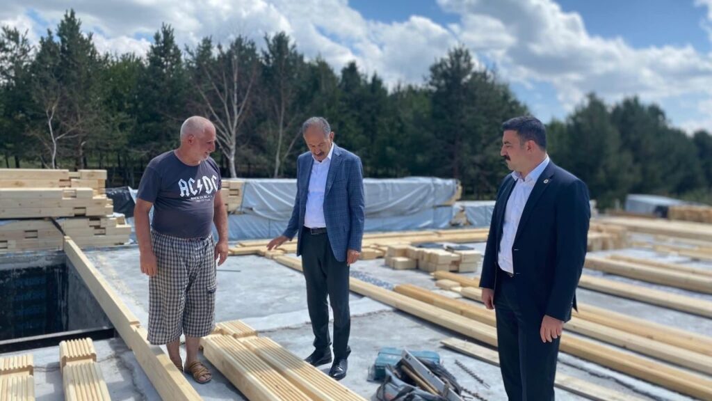 Arpaçay Kütük Ev Projesi’nde çalışmalar hız kazandı – Birlik Haber Ajansı