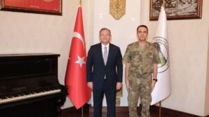 Vali Ziya Polat, Tuğgeneral Nail Türe’yi makamında ağırladı – Birlik Haber Ajansı