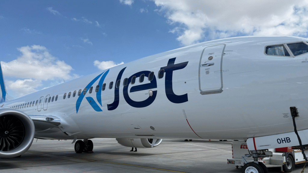 AJet’in 2. yeni uçağı İstanbul’a geldi