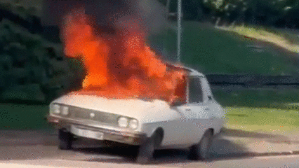 TBMM önünde araç yangını: Şahıs gözaltında, soruşturma başlatıldı – Birlik Haber Ajansı