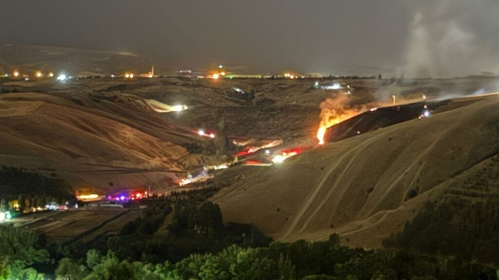 Eymir Gölü’nde havai fişek yangını: 2 kişi gözaltında – Birlik Haber Ajansı