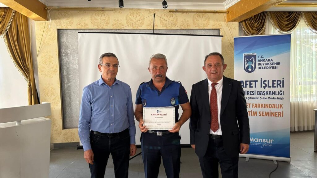 Güdül’de belediye personeline afet ve yangın eğitimi – Birlik Haber Ajansı