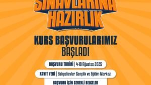 Haliliye Belediyesi duyurdu: Üniversiteye hazırlık kurs kayıtları başladı – Birlik Haber Ajansı