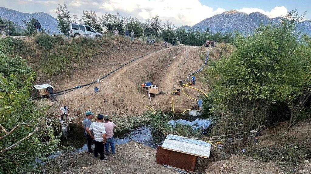 Boğazova’da sulama krizi son çare arıtma suyu oldu – Birlik Haber Ajansı