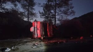 Serik Orman İşletme Müdürlüğü’ne bağlı arazöz kaza yaptı: 2 personel yaralı – Birlik Haber Ajansı