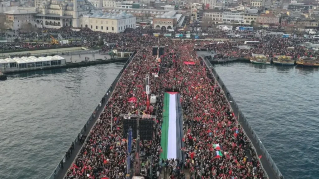 Filistin’e destek yürüyüşü 9 Ağustos’ta İstanbul’da – Birlik Haber Ajansı