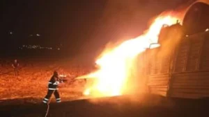 Mardin’de devrilen tır alev aldı, sürücü hayatını kaybetti – Birlik Haber Ajansı