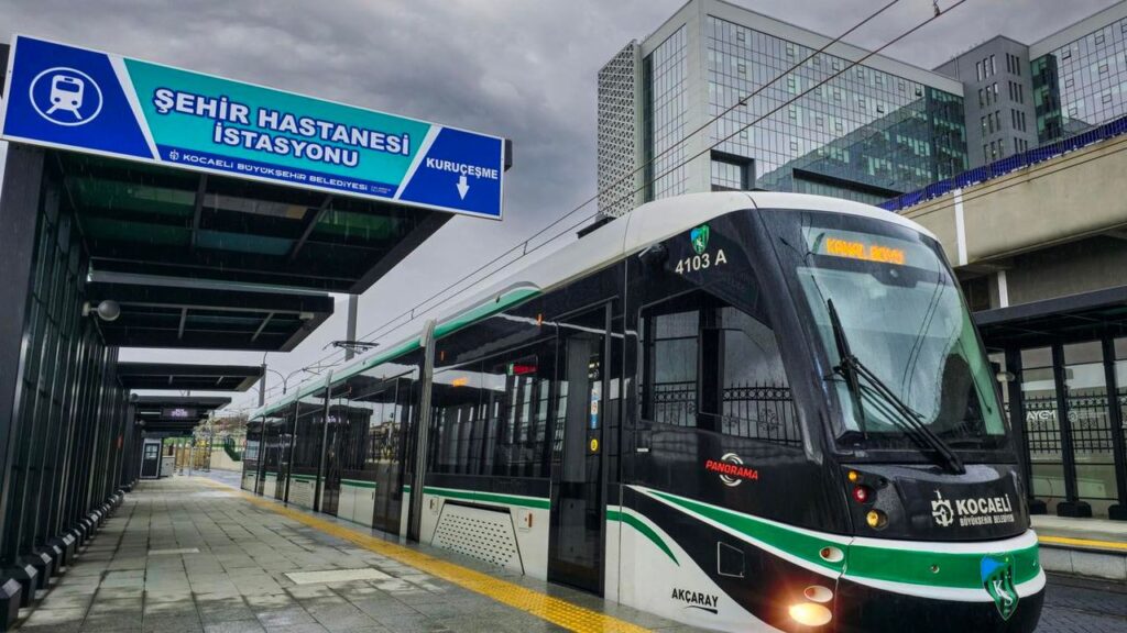 Kocaeli Şehir Hastanesi tramvay hattı rekor kırdı – Birlik Haber Ajansı