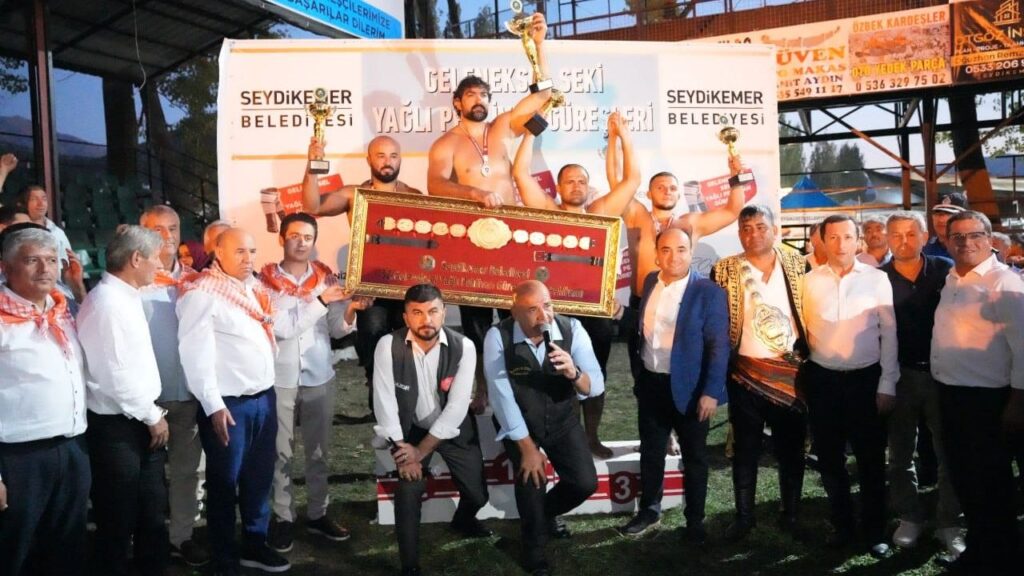 Seydikemer Seki Güreşleri’nde Başpehlivan İsmail Koç, Güreş Ağası Şaban Karaşal oldu – Birlik Haber Ajansı