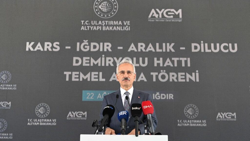 Kars-Iğdır-Aralık-Dilucu Demiryolu Hattının temeli atıldı! – Birlik Haber Ajansı