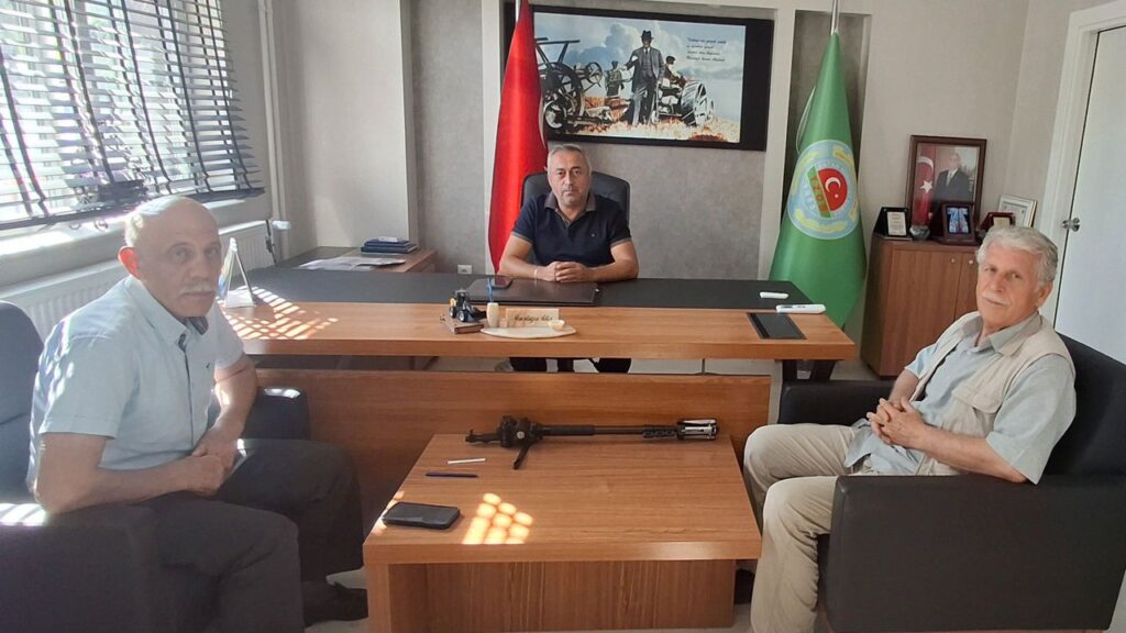 DP Beypazarı İlçe Başkanı Enver Atak’tan Ziraat Odası’na ziyaret – Birlik Haber Ajansı