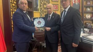 Düzce TSO Başkanı ile MHP İl Başkanı Bahçeli ile görüştü – Birlik Haber Ajansı