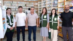 Selim’de Yeşilay’dan eczanelere bağımsızlık seferberliği kapsamında bilgilendirme – Birlik Haber Ajansı