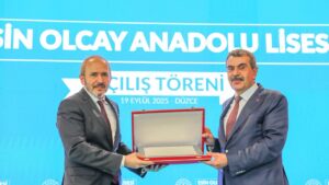 Düzce Esin Olcay Anadolu Lisesi’nin açılışını bakan Tekin yaptı – Birlik Haber Ajansı