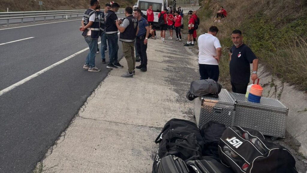 Düzcespor kafilesi ölümden döndü. – Birlik Haber Ajansı