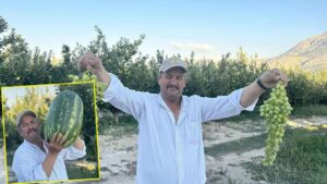 Senirkentli çiftçiler dev karpuzlarla rekor kırıyor – Birlik Haber Ajansı