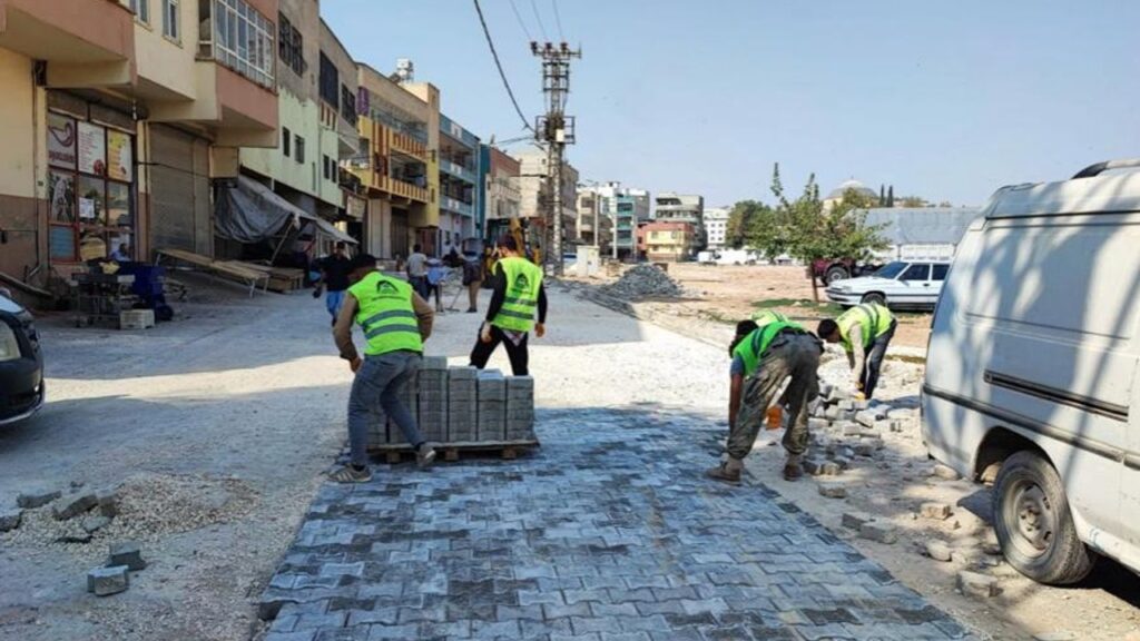 Eyyübiye’de gece gündüz yol çalışması – Birlik Haber Ajansı