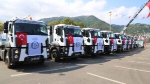 Büyükşehir Belediyesinin araç filosu her geçen gün güçleniyor. – Birlik Haber Ajansı