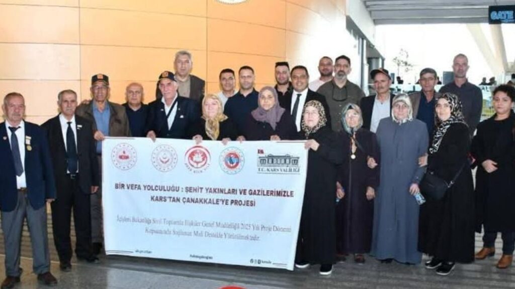Kars’tan şehit yakınları ve gaziler “Bir Vefa Yolculuğu”yla Çanakkale’ye uğurlandı – Birlik Haber Ajansı