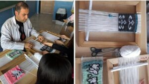 Kars 15 Temmuz Şehitler Anadolu Lisesinde halı dokuma sanatı yeniden canlanıyor – Birlik Haber Ajansı