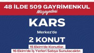TOKİ'DEN 48 İLDE 509 GAYRİMENKUL SATIŞI