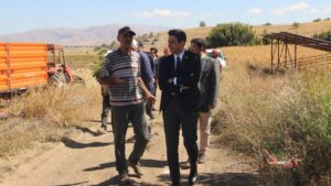 Tefenni ovası’nda mısır hasadı incelemesi – Birlik Haber Ajansı